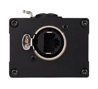Lafeier 1 paire d'extensions de câble XLR à 4 canaux à 3 broches ou audio 6,3 mm et sur réseau, extension de signal DMX512 mâle + femelle