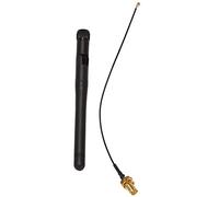 Lafeier Antenne 433 MHz 5 Dbi GSM RP-SMA en caoutchouc étanche Lorawan + rallonge de câble IPX vers SMA