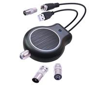 Lafeier Antenne TV numérique HDTV à installation rapide pour l'extérieur ou l'intérieur - Amplificateur de signal HD FM DVB USB 32 DBI