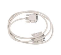 Lafeier Câble adaptateur RS232 DB9 9 broches mâle vers VGA vidéo 15 Gris clair 1,4 m