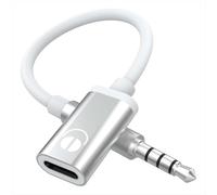 Lafeier Câble audio 3,5 mm mâle vers type C femelle, adaptateur jack analogique pour casque MP3, ordinateur portable, tablette