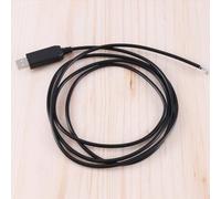 Lafeier EQMOD Adaptateur USB vers Rj11 Rj12 6P4C Câble de commande série pour montage PC 1,8 m