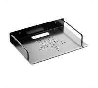 Lafeier Étagère pour projecteur, étagère flottante pour centre de divertissement, lecteur DVD, support en métal, étagère sous support mural TV