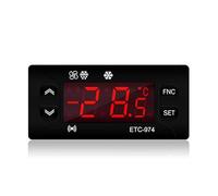 Lafeier ETC-974 Mini régulateur de température pour réfrigérateur Thermocouple double capteur