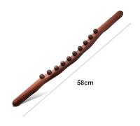 Lafeier Guasha Lot de 10 perles en bois pour douleurs cervicales et dorsales