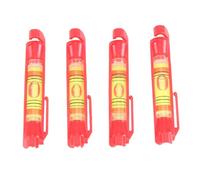 Lafeier Lot de 4 cordes de suspension pour nivellement, métiers du bâtiment, maçonnerie, etc. (rouge)