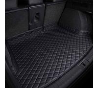 LAFENI Cuir Tapis Coffre Voiture pour MG4 EV MG 4 EH32 2022-2023, Protection Coffre Tapis Anti Rayures Coffre Doublure AntidéRapant Tapis Couverture IntéRieure,A/Black
