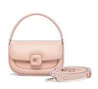 LA'FESTIN Sacs à main de créateur en cuir, petits sacs à bandoulière pour femmes avec bandoulière en cuir réglable - Sacs à main tendance style western avec fermeture à boucle - Rose