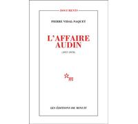 L'affaire Audin 1957-1978 - Pierre Vidal-Naquet - Minuit - broché - Essai