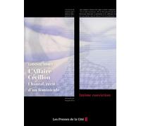 L'Affaire Cécillon, Chantal récit d'un féminicide - Ludovic Ninet - Presses De La Cite - broché - Récit