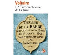 L'Affaire du chevalier de La Barre/L'Affaire Lally Voltaire (Auteur), Jacques Van Den Heuvel (Edité par)