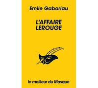 L'affaire Lerouge – Collection Le Meilleur du Masque – Le Masque Switzerland