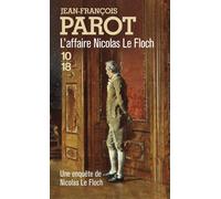 L'affaire Nicolas Le Floch - Jean-François Parot - 10/18 - Poche - Roman