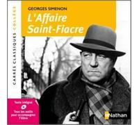 L'Affaire Saint-Fiacre - Simenon Georges - Edition pédagogique Lycée - Carrés classiques Nathan