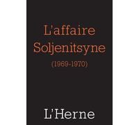 l'affaire soljenitsyne