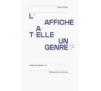 L'affiche a-t-elle un genre ?