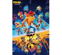 L'affiche de Crash Bandicoot Il était temps