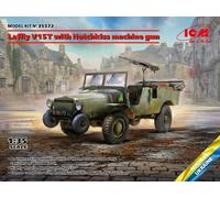 Laffly V15t Avec Hotchkiss Mitrailleuse Kit Maquette Plastique 1:35 ICM