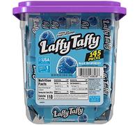 Laffy Taffy Lot de 145 bocaux à bonbons, framboise bleue