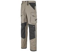 Lafont Pantalon Ruler Beige/Gris Charcoal M - FR(44-46) - Vêtements de Travail