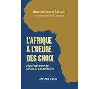 L'Afrique à l'heure des choix - Manifeste pour des solutions panafricaines: Manifeste pour des solutions panafricaines