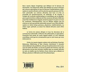 L'Afrique berceau des sciences mathématiques théoriques et appliquées