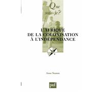 L'Afrique, de la colonisation à l'indépendance - Anne Stamm - Que Sais-Je - Poche - Etude