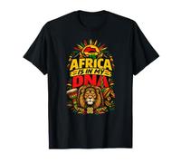 L'Afrique est dans Mon ADN Racines afrocentriques Heritage Pride T-Shirt