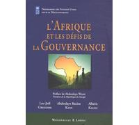 L'Afrique et les défis de la Gouvernance