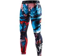 LAFROI Collants de compression pour homme à séchage rapide YSK08, Vengeance, 31-35