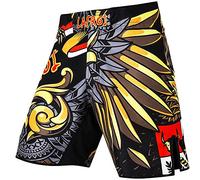 LAFROI - QJK01 - Short de Boxe et de Combat Libre pour Homme avec Cordon de Serrage et Poche Royal S