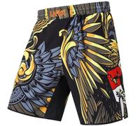 LAFROI Short de Boxe et de Combat Libre pour Homme avec Cordon de Serrage-QJK06 Royal Size MD