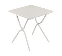 Lafuma – Table de jardin pliante Balcony LFM5357_9948 – Acier Beige Seigle L.70×l.64×H.72cm