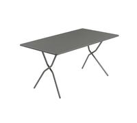 Lafuma Balcony II table Titane (gris). 140x80 cm