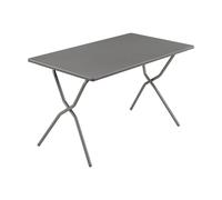 Lafuma Balcony II table Titane (gris). 70x120 cm