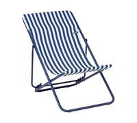 Lafuma Chaise Longue Maxi Transat Rayures Bleu