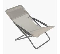 Lafuma Chaise Longue, Pliable et réglable, Transabed, Batyline, Couleur: Seigle, LFM2863-8548