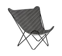 Lafuma Chaise longue Popup XL Seville Cara/gris foncé