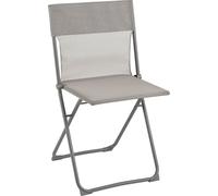 Lafuma chaise pliante BALCONY, acier Titane / Batyline Terre