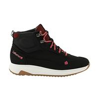 Lafuma - Escaper Mid W - Chaussures Urbaines - Femme - Légères et Souples - Tige Aspect Cuir - Noir, 39 EU