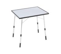 Lafuma Louisiane Table de Camping Carbon | Fabriqué en FRANCE - Garantie 5 ans - Gris -