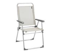 Chaise pliante Lafuma Mobilier Alu Victoria Batyline beige clair