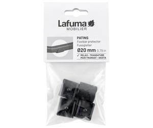 Lafuma Mobilier - Caps for Relax / Transats / Siesta - Accessoires mobilier de camping - 4 x Ø 20 mm - noir