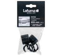 Lafuma Mobilier - Caps for Transabed / Next / Miami - Accessoires mobilier de camping - 4 x Ø 25 mm - noir