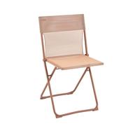 Lafuma MOBILIER - Chaise Pliante Ultra-compacte - Balcony - Batyline® Iso - Orange Canyon - Fabriqué en France - LFM5167_9875 - Garantie 5 Ans - L.44xl.48xH.83cm