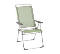LAFUMA MOBILIER - Fauteuil Camping et Plage Pliant - Ultra-Léger - Alu Cham - Batyline® Iso - Vert Moss - Fabriqué en France - LFM2772_9927 - Garantie 5 Ans - L.67xl.63xH.111cm