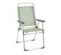 LAFUMA MOBILIER - Fauteuil Camping et Plage Pliant - Ultra-Léger - Alu Victoria - Batyline® Iso - Vert Moss - Fabriqué en France - LFM1961_9927 - Garantie 5 Ans - L.62xl.58xH.100cm