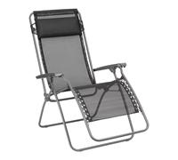 Lafuma Mobilier - Fauteuil de relaxation pliant - RT2 Batyline Black - Noir Noir