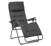 Chaise pliante Lafuma Mobilier Futura BeComfort gris foncé
