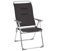 Lafuma Mobilier Fauteuil de Camping Pliant, Compact, ALU Cham, Air Comfort, Couleur: Acier, LFM2848-6589